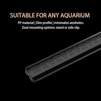 Clip On Aquarium Light for 1-5 Gallon Small Fish Tank – 3 Colors & 10 Dimmable Brightness Levels, Flicker-Free Full Spectrum LED Fish Tank Light with USB for Betta, Desktop, Nano Tank