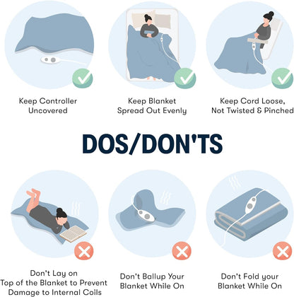 Serta Heated Blanket - Reversible Fleece to Sherpa Electric Blanket, Fast Heating, Auto Shut Off Timer, Multi Heat Setting, ETL Certified, Machine Washable, Grey Full 84"x 77"