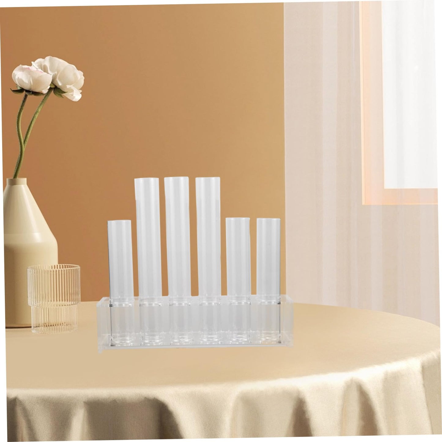 YARNOW Test Tube Plant Propagation Station Water Tube for Flowers Glass Vase for Green Plants Terrarium Jar
