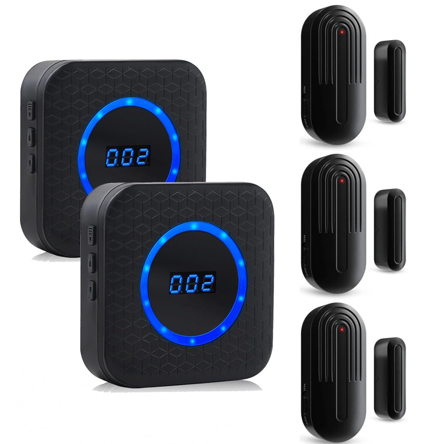 SanJie Wireless Door Chime for Business When Entering Door Entry Chime Door Bell with 800Ft Range Door Chimes When Door Opens for Home Door Alarm with Chime Adjustable Volume