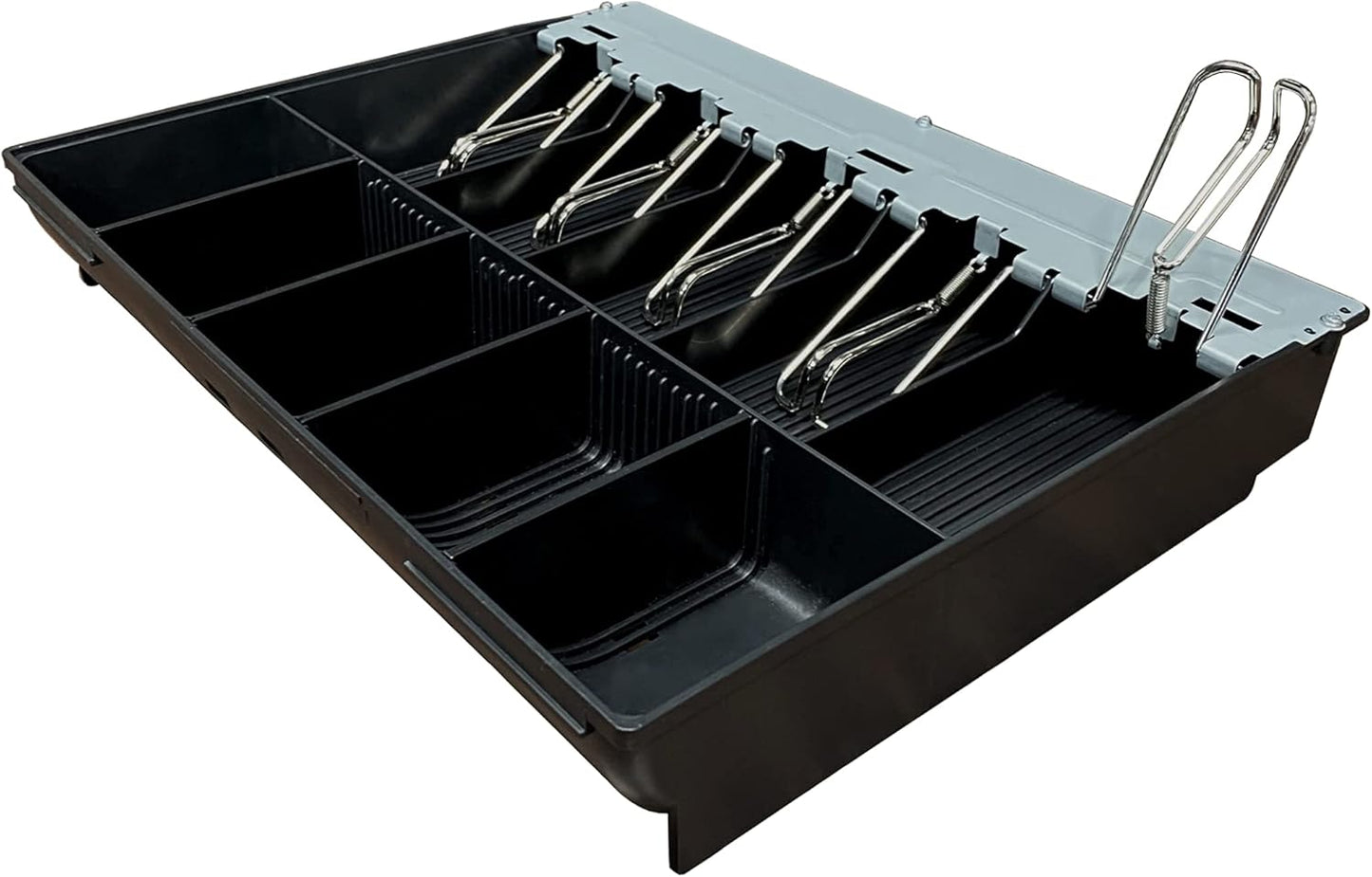 HK SYSTEMS SAM4S Cash Drawer Insert Money Tray Metal wire gripper 57, 5 Bills and 5 Coins, Compatible with Sam4s ER-5200, ER-5240, ER-5215, ER-900 Series, HK-7200 HK-7240, HK-7215 Series