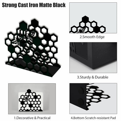 SUPERDANT Bees Napkin Stand Metal Tissue Holder Organizer Hive Bees Paper Napkins Holders for Kitchen Serviette Holder Dispenser Home Dining Room Dinner Party Farmhouse Table Decoration