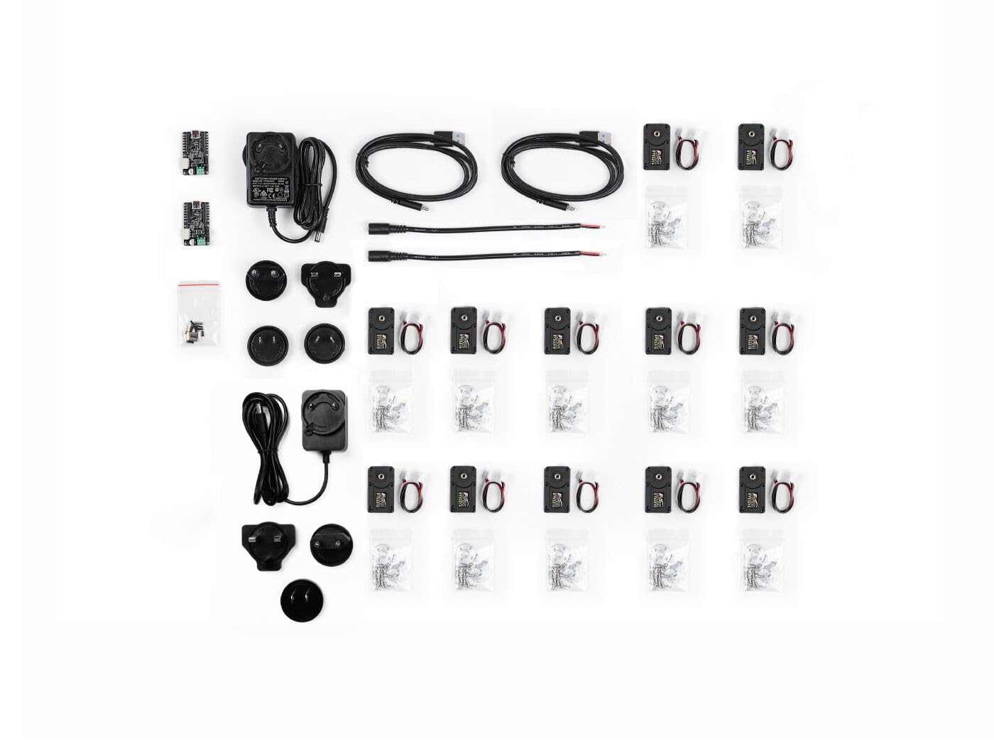 AI Robotic Arm Kit with Servo Motors – LeRobot SO-ARM101 Pro Low-Cost (Without 3D Printed Parts) | 6-DOF, Open-Source, Compatible with NVIDIA Jetson