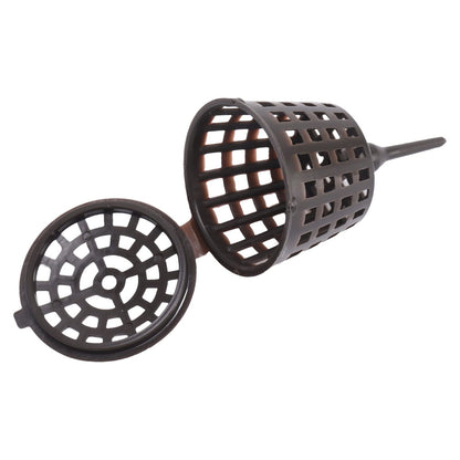 100PCS Plastic Fertilizer Box, Mesh Basket with Lid, Planting Fertilizer Net Pot, Just Needs to be Inserted Directly Into The Growing Soil (Large Size with Lid)