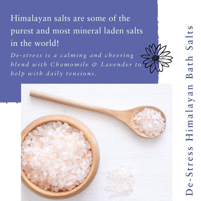 Absolute Aromas - De-Stress Himalayan Bath Salt | 290g