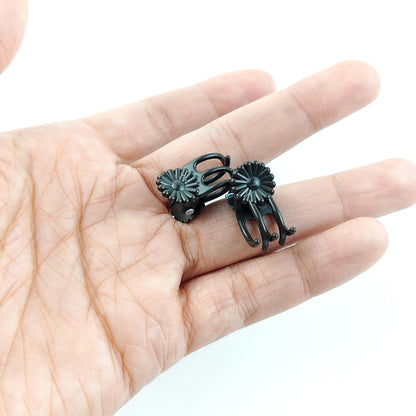 GXXMEI 400PCS Plant Clips, Orchid Clips Plant Orchid Support Clips Flower and Vine Clips for Supporting Stems Vines Grow Upright Dark Brown
