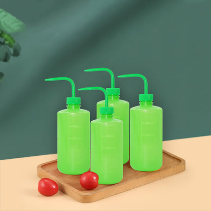 Grosun 4 Packs Tattoo Wash Bottle Water Squirt Squeeze Diffuser Bottles (Green, 500ml)