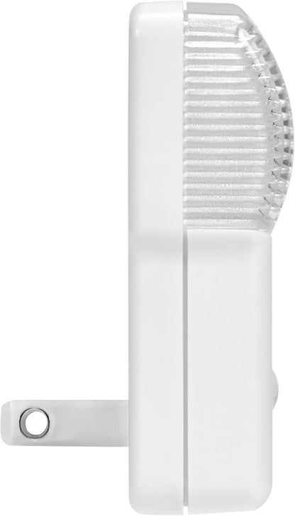 Maxxima LED Night Light with Dusk to Dawn Sensor - Featuring 25 Lumens, Plug In, Ideal for Bedrooms, Bathrooms, Basements, Hallways, and Senior Living, Amber Light - 2 Pack