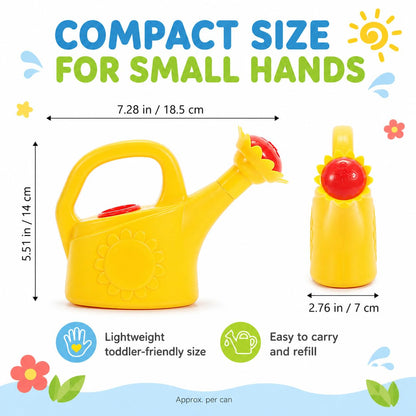 STOBOK 3Pcs Kids Watering Can, Chicken Watering Cans Bath Toy Kids Gardening Outdoor Toys Water Play Set for Toddlers (Random Color)