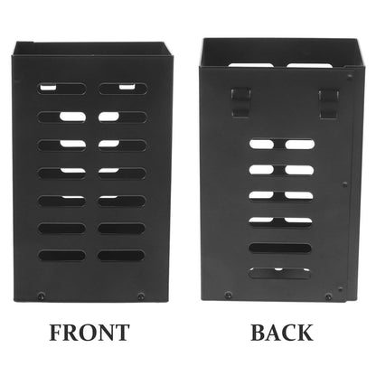 Alasum Aquarium Plant Basket Hanging Pot with Multiple Drainage Holes for Hydroponic Aquatic Plant Cultivation 4.92X3.14X1.77 Inch Fish Tank Planter