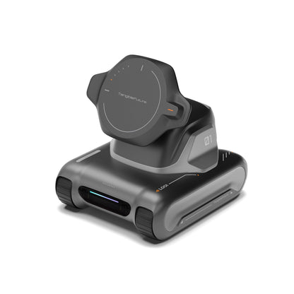 LOOI Robot-Space Black-AI Desktop Companion,ChatGPT&Gemini Voice Interaction,Visual Understanding,Personality&Memory,10W Wireless Charging,Tech&Gadget Gift,Electronic pets,Toy,Geek,Desktop Setup