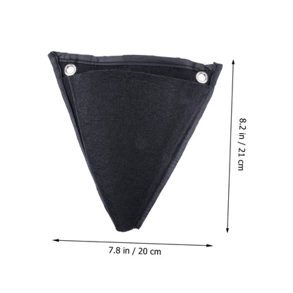 Yardenfun 2Pcs Hanging Strawberry Planter Growing Pockets Durable Plant Grow for Indoor and Outdoor Gardening for Growing Fresh Strawberries and Other Plants