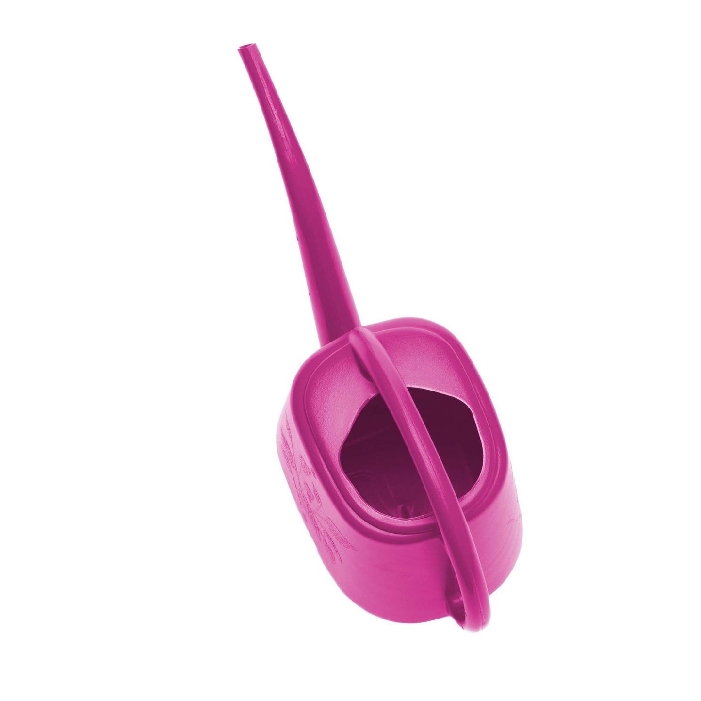 Bloem Aqua Rite 1.1 Gallon (144 Fl Oz) Fuschia Resin Watering Can for Indoor or Outdoor Use, Made in USA