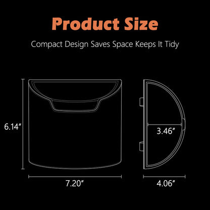 LoopTime Leakproof Car Trash Can,Mini Car Trash Bin for SUV and Truck,Small Removable Liner Garbage Can,Waterproof Automotive Trash Can for Vehicle,Home,Office,Multipurpose,Easy to Clean (Wine Red)
