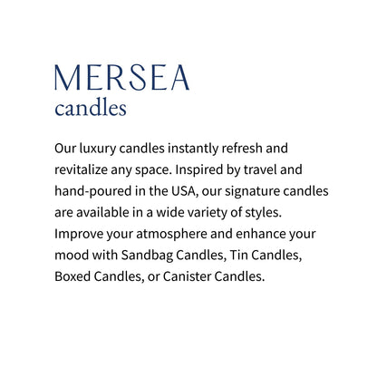 MERSEA Cabana Flower Boxed Candle, Scented Candle Box (9 oz)