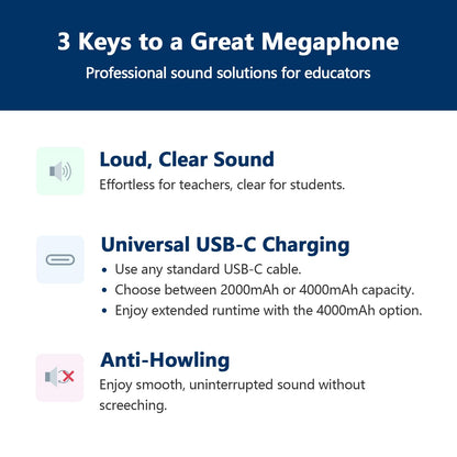 Norwii Bluetooth Voice Amplifier, Power Amplifiers, Portable Mini Wired Microphone Headset for Teacher Classroom & Outdoor Lectures, Teaching, Tour Guides, USB-C Rechargeable - 2000mAh, White
