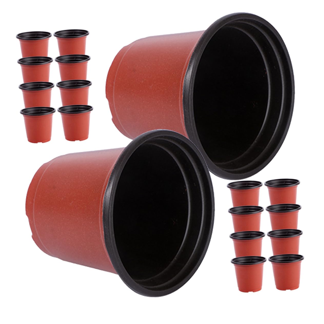 Toddmomy 240pcs Pots Drainage Easy Use Planter Containers for Strawberry Cuttings and Indoor Gardening