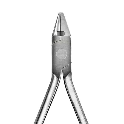 T/C Bird Beak Pliers with Cutter Loop Forming Pliers Wire Bending Tungsten Carbide Inserts Gold Handle Dental Instrument Supply 678-325