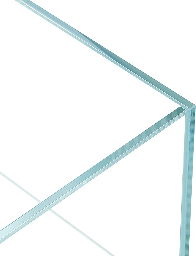 LANDEN 180 Standard Tank 114.19 Gal Rimless Low Iron Aquarium XL Fish Tank, Bookshelf Aquarium, W70.87×D19.69×H21.26 in (180×50×55cm) 19mm Thickness with Black Nano Foam Leveling mat Included