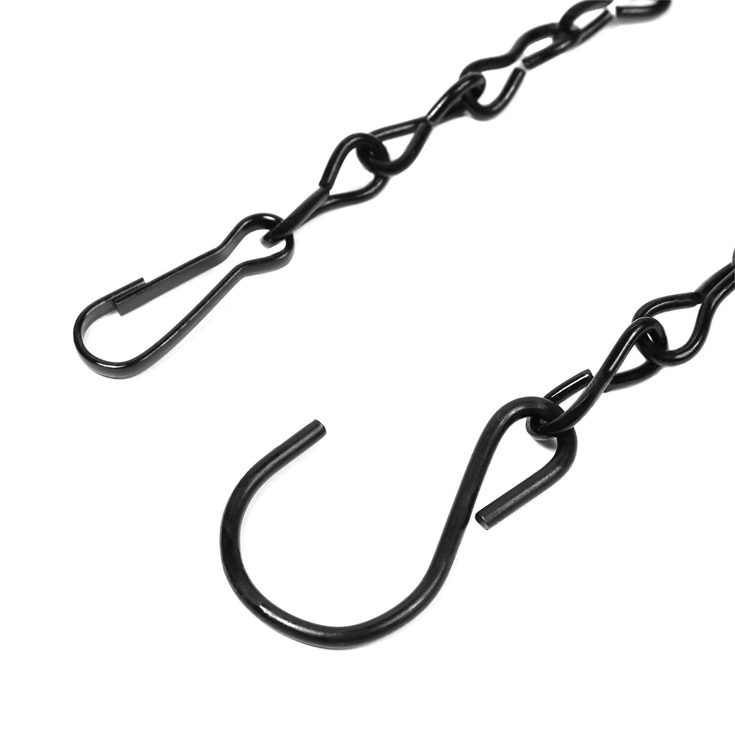 12 Pack 12 Inches Hanging Chain for Bird Feeders, Planters, Birdbaths, Billboards, Lanterns, Chalkboards, Decorative Ornaments (12 Inch 12pc)