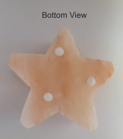 NB Himalayan Pink Salt Tea Light Holder (Star)