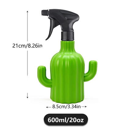 JUSUFU Plant Mister Spray Bottle，Spray Bottle for Indoor and Gardens, Continuous Water Mist Sprayer for Plants, Flowers, Cleaning (green 600ml/20oz)
