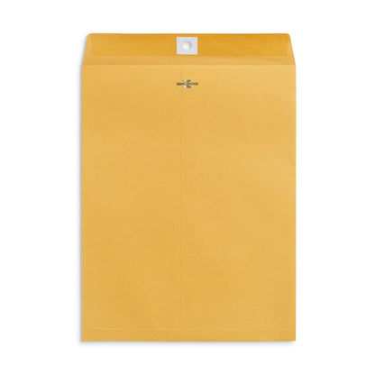 Blue Summit Supplies 100 10” x 13” Clasp Envelopes with Gummed Seal, Large Clasp Mailing Envelopes Made From 28lb Kraft Paper, For Mailing Larger Papers or Magazine, Bulk 100 Pack