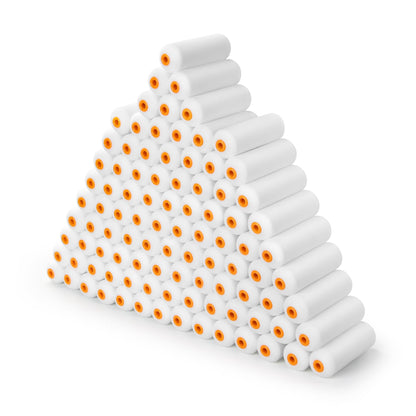 VOOMEY High Density Foam Paint Roller,Paint Roller Covers 6 inch,Small Paint Roller, Sponge Rollers for Painting House,Walls,Ceilings, Doors,Furniture(10 pack)