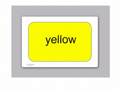 Yo-Yee Flash Cards - Color Picture Cards - English Vocabulary Cards for Toddlers and Babies - English Flashcards - Including Teaching Activities and Game Ideas and More and More