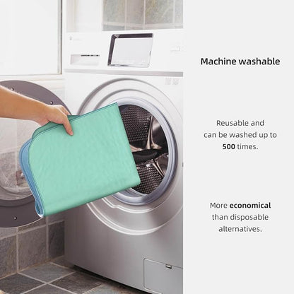 Pee Pads for Adults, Kids and Pets, Cotton-Like Surface, Machine Washable, 100% Leak Prevention with Waterproof TPU Layer (6 Pack, 34*36 inch)