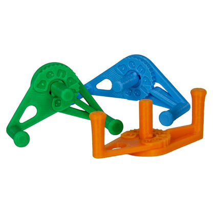 Bendies LST Plant Training Clips 50 Pack - v2.0 Adjustable Low Stress Support Clips for Stem Bending, Grow Tent, Plant Ties & Gardening Accessories