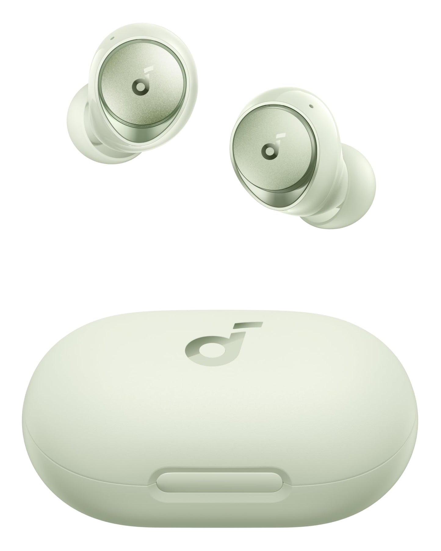 Soundcore by Anker Space A40 Auto-Adjustable Active Noise Cancelling Wireless Earbuds, Reduce Noise by Up to 98%, 50H Playtime, Hi-Res Sound, Comfortable Fit, App Customization, Wireless Charge