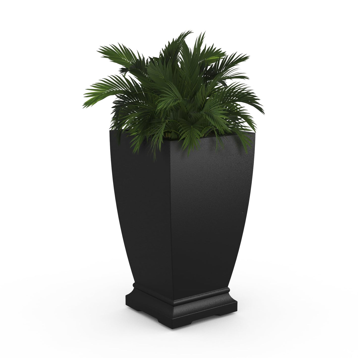 Mayne Acadia 28-Inch Self-Watering Tall Planter, Weather-Resistant and Durable, Ideal for Indoor and Outdoor Use, Perfect for Patio, Porch, or Entryway