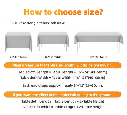 Juya Delight 60" x 102" Black Sequin Tablecloth Rectangle Sequin Table Cover for Wedding Birthday Party Festival Ceremony Cake Dessert Table