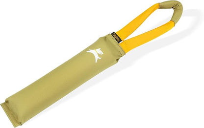 OllyDog Tugger | Dog Tug Toy for Tug of War & Training | Durable Bite Pillow | Eco-Friendly Recycled | Handle | Medium Large Dogs (Alchemy)
