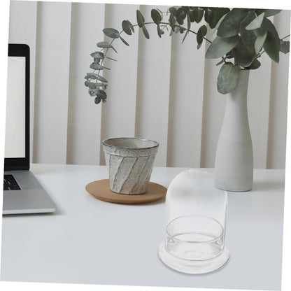 OUNONA Moss Ecosystem Bottle DIY Miniature Terrarium Glass Bottle Decorative Plant Vase for Home and Office Desktop Plant Container