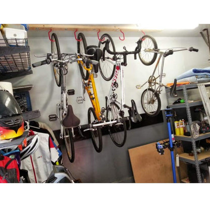 AIYoo Heavy Duty Bike Hook for Garage Ceiling, 6 PCS Garage Storage System Hooks Loading Capacity 100 LBS, Large Screw Bike Hooks for Garage Wall and Garage Ceiling, Outdoor String Lights Plants hooks