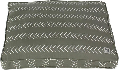 Molly Mutt Dog Crate Pad Cover, 100% Cotton Canvas Cover for Dog or Puppy Crate Bed, Durable, Washable, and Free of Harmful Chemicals, Pre-Shrunk, 30"x21"x2.5", Forever Young