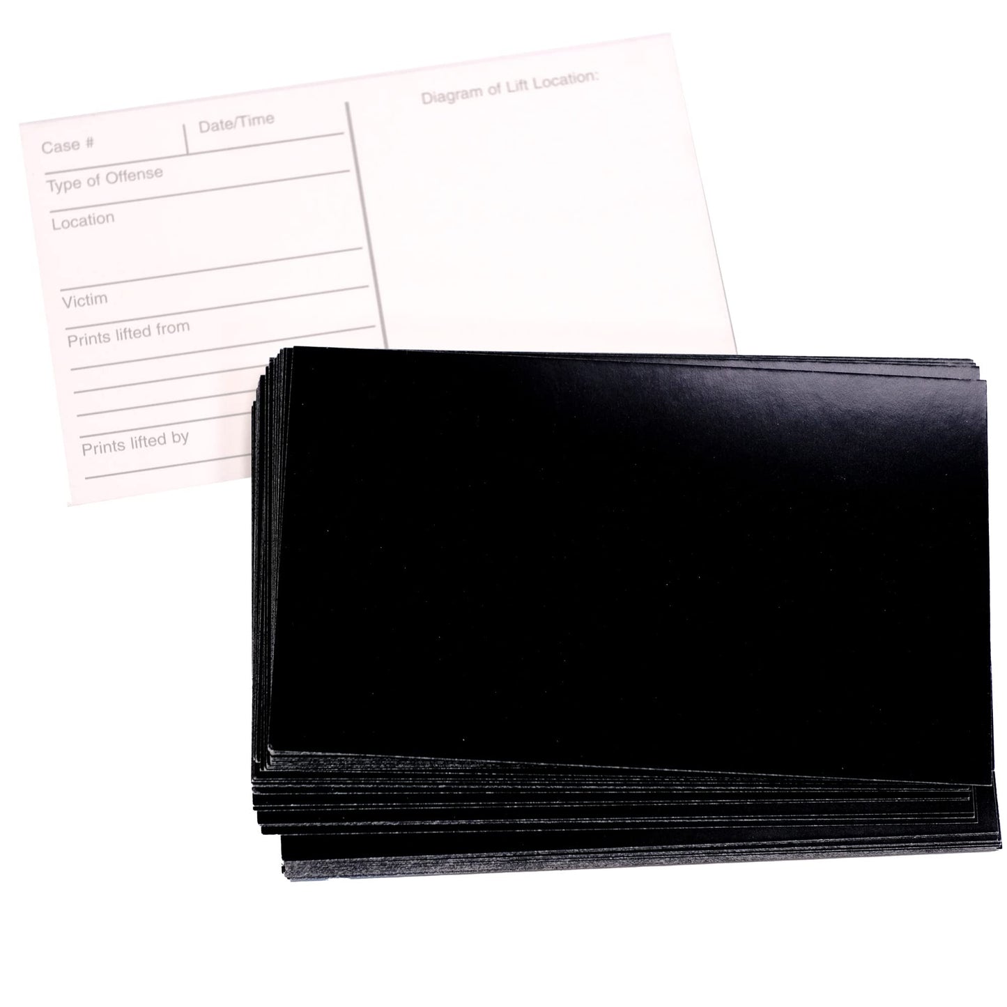 Classroom Fingerprint Kit - Serves 4 Work Groups of Students - Lift at Least 100 Fingerprints (Fluorescent Green)