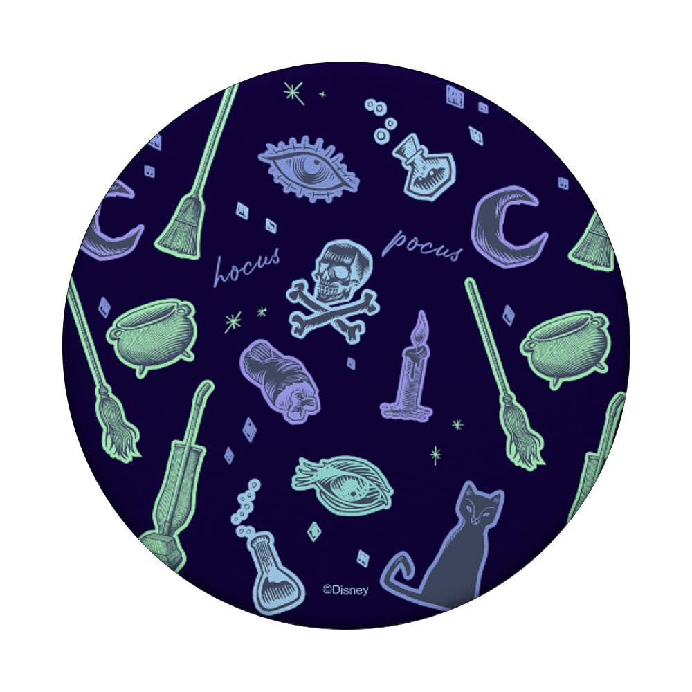 Disney Hocus Pocus Witches Brooms And Things PopSockets Adhesive PopGrip
