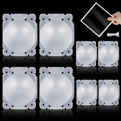 SupKing 8 Pcs Plant Rooting Grow Propagation Ball,Air Layering Kit,Clear Assisted Cutting Rooting,Reusable Plant Rooting Device,High Pressure Ball Grafting Device Root Box for Plants Rose.