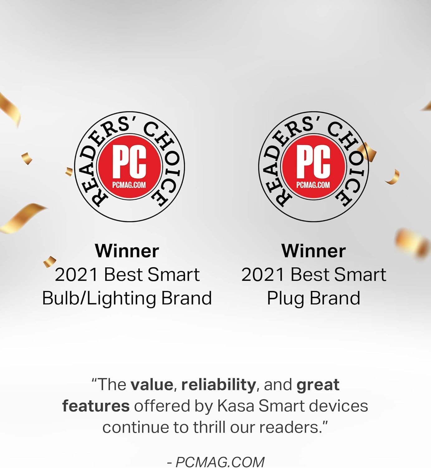 Kasa Smart Light Bulbs that works with Alexa and Google Home, Dimmable Smart LED Bulb, A19, 9W, 800Lumens, Soft White(2700K), CRI≥90, WiFi 2.4Ghz only, No Hub Required, 4 Count (Pack of 1)(KL110P4)