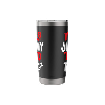 Scary Halloween Vampire Quote Design For Women Stainless Steel Insulated Tumbler