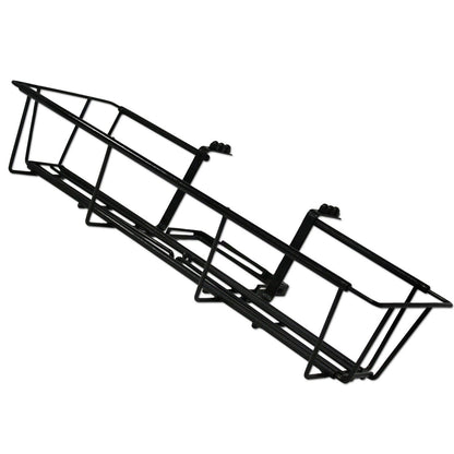 CobraCo 24-Inch to 36-Inch Black Adjustable and Expandable Flower Box Holder F2436-B