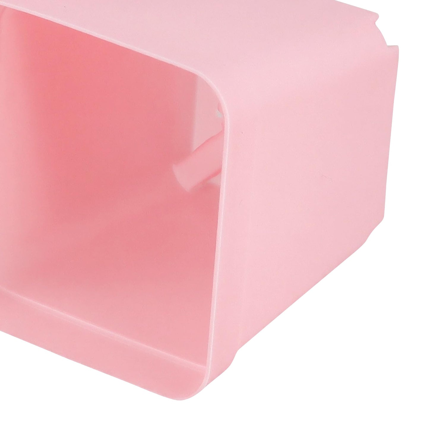 MAHIONG 150PCS 2.8 Inch Square Nursery Plant Pots, Plastic Plant Seedling Pots with Drainage Holes, Pink Plant Seedling Pots for Starting Seedlings or Garden Plant
