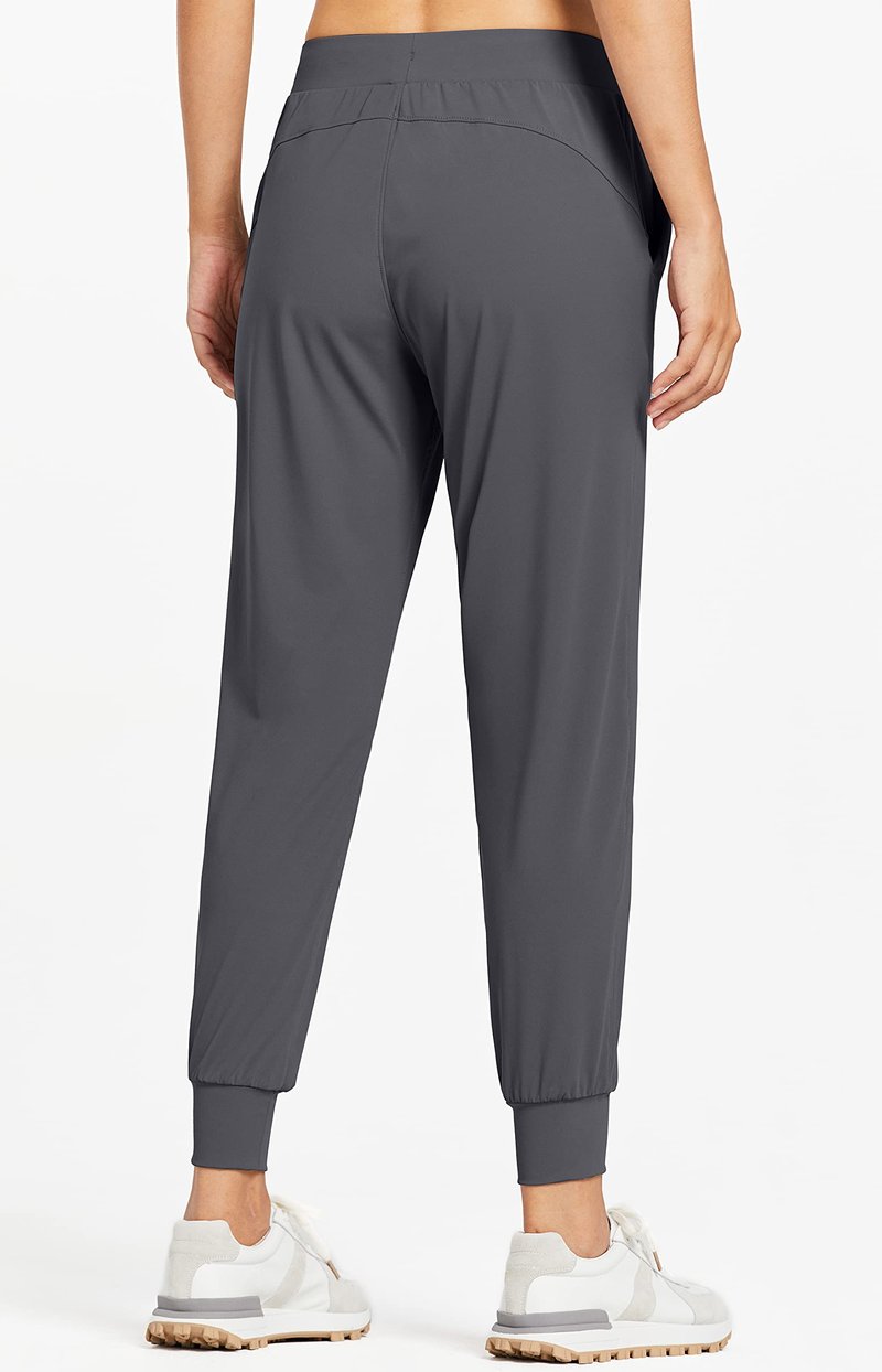 Libin Joggers for Women Tall/Regular/Petite Dance Sweatpants Athletic Workout Trousers Pants Tapered Casual Teacher Yoga Pants for Running Golf Work Cloths, Dark Grey M