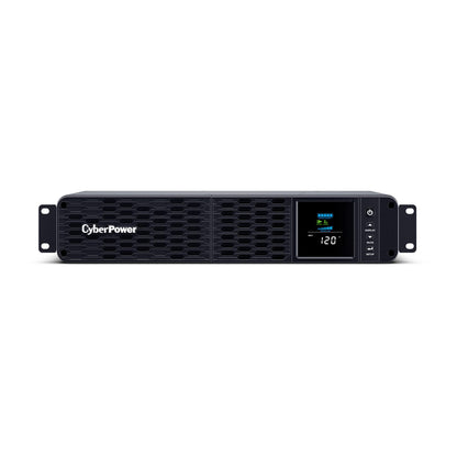 CyberPower CP2000PFCRM2U PFC Sinewave UPS Battery Backup and Surge Protector, 2000VA/1200W, 8 Outlets, AVR, Short Depth 2U Rackmount; UL Certified