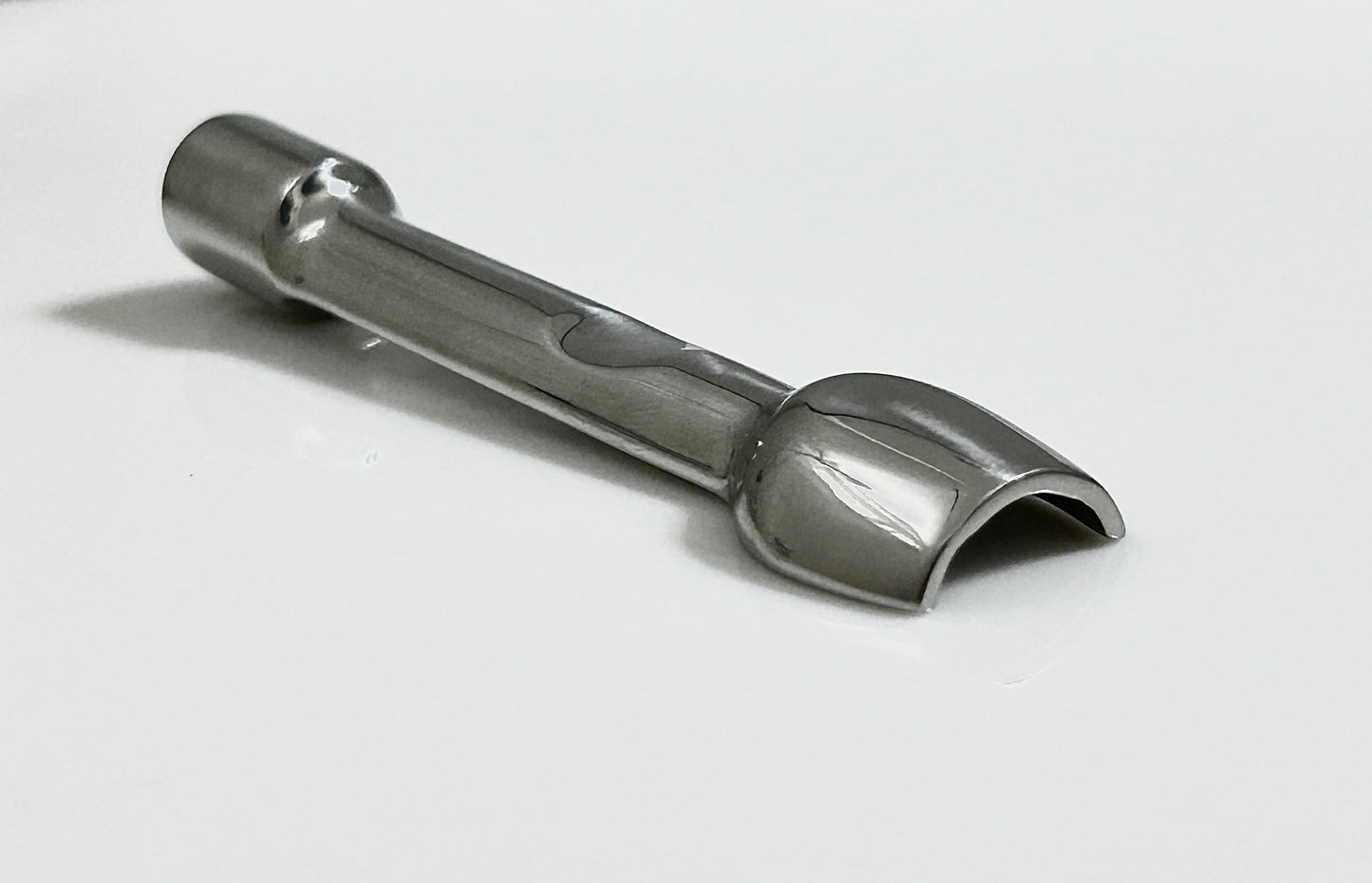Mini Stainless Steel Scoop and Tamp Tool for Dry Herbs Spices Powder Salt Glitter by Brocoli