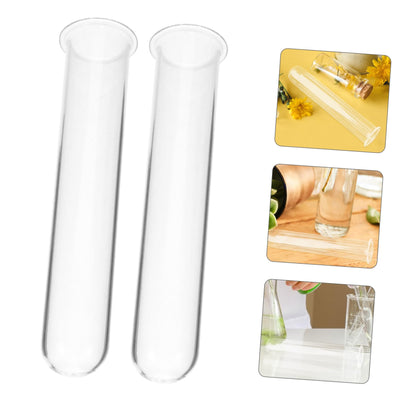 CIYODO 4pcs Glass Hydroponic Test Tube Vase for Flowers Geometric Terrarium Home Plant Decor Propagation Vases