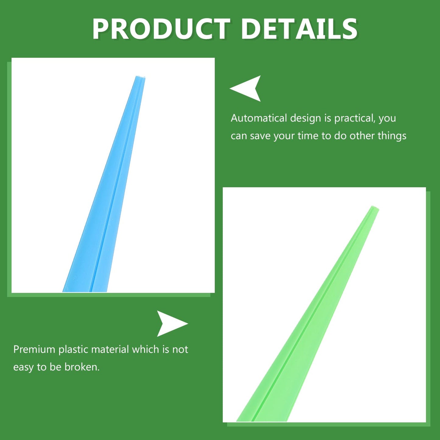 DOITOOL 16Pcs Plant Self Watering Planter Insert Spikes Stakes, Self Watering Spikes Auto Drippers Irrigation Devices, Automatic Waterer for Vacations Outdoor Indoor Potted